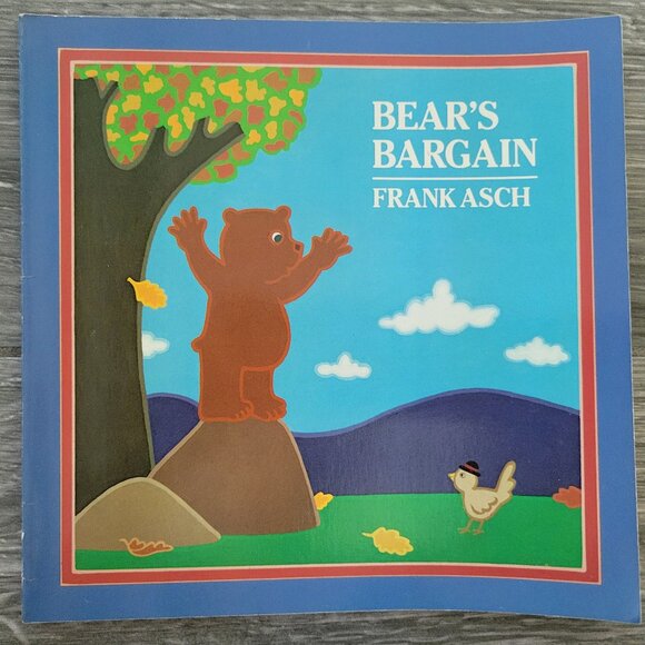 FRANK ASCH LOT OF VINTAGE 1980s BEARS PICTURE BOOKS HAPPY BIRTHDAY MOON MOONGAME - Picture 7 of 15